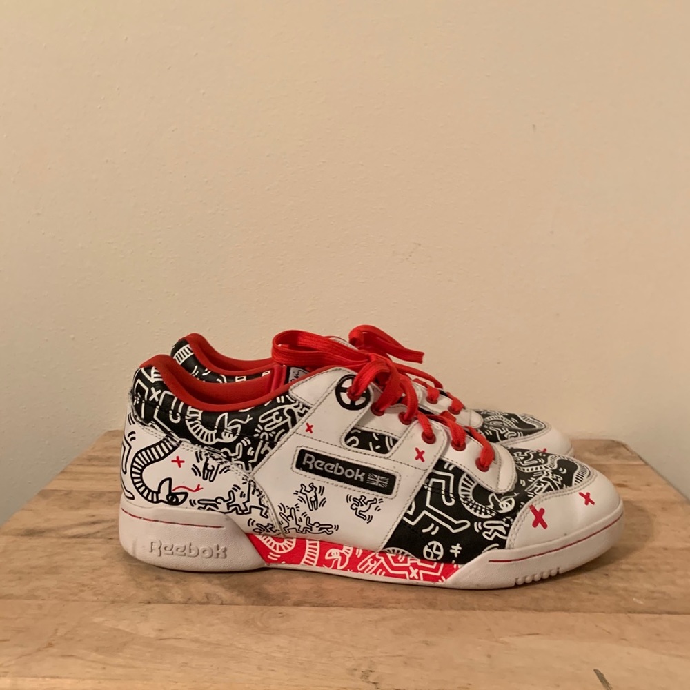 COPY - Keith Haring; RARE REEBOK WORKOUT PLUS R12